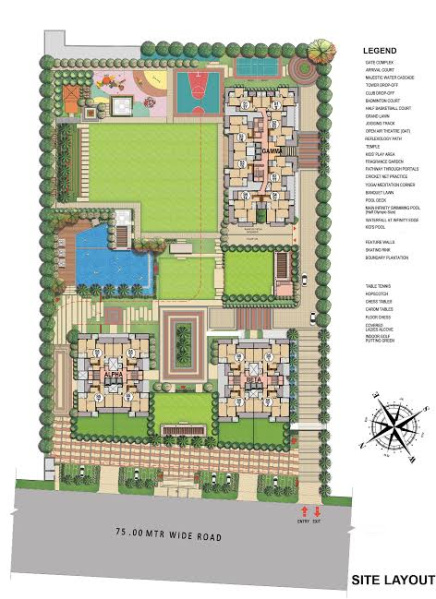 3.5 BHK 1900 Sq.ft. Apartment for Sale in Sector 143B, Noida, 