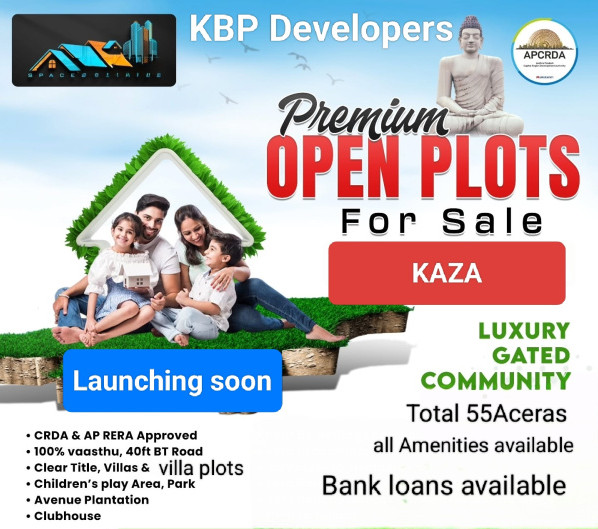  Residential Plot 200 Sq. Yards for Sale in Kaza, Guntur