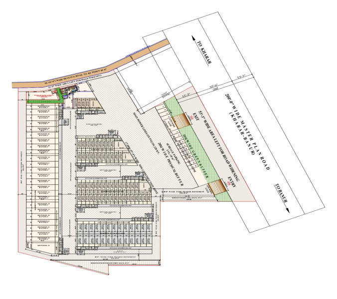  Commercial Land 550 Sq.ft. for Sale in Landran Banur Road, Mohali