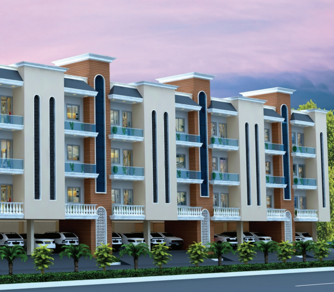 3 BHK Apartment 1320 Sq.ft. for Sale in Chandigarh Patiala Highway, Zirakpur