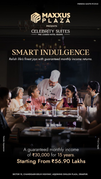  517 Sq.ft. Business Center for Sale in Airport Road, Zirakpur