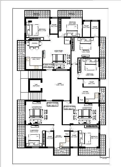 2 BHK Apartment 1257 Sq.ft. for Sale in Mahantesh Nagar, Belagavi