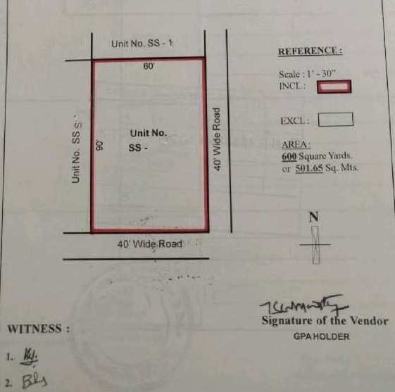  600 Sq. Yards Residential Plot for Sale in Ibrahimpatnam, Hyderabad
