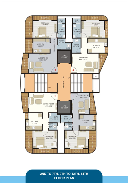 1 BHK Apartment 680 Sq.ft. for Sale in Kalyan East, Thane