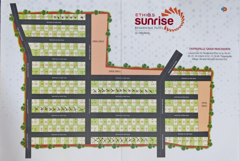  6 Cent Residential Plot for Sale in Orvakal, Kurnool