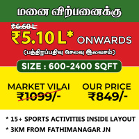  Residential Plot for Sale in Fathima Nagar, Tiruchirappalli