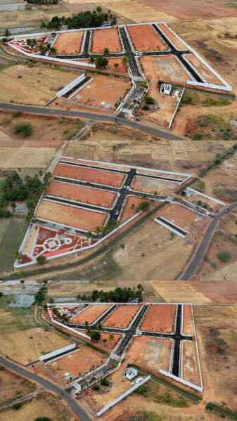  Residential Plot 1200 Sq.ft. for Sale in Panjapur, Tiruchirappalli