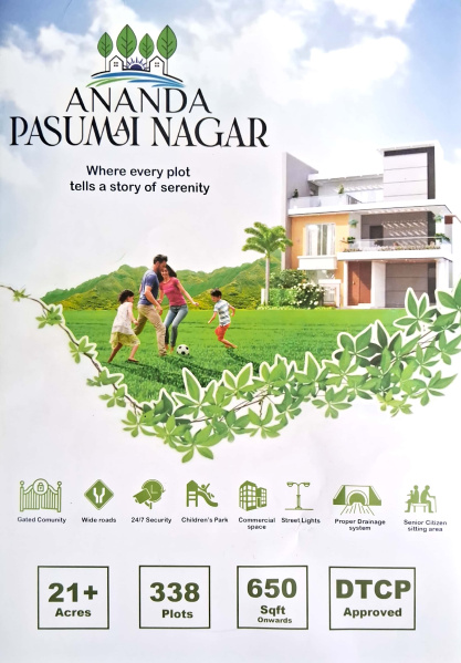  Residential Plot 1200 Sq.ft. for Sale in Cumbum, Theni