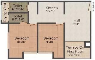 2 BHK Flat for Sale in Murbad, Thane