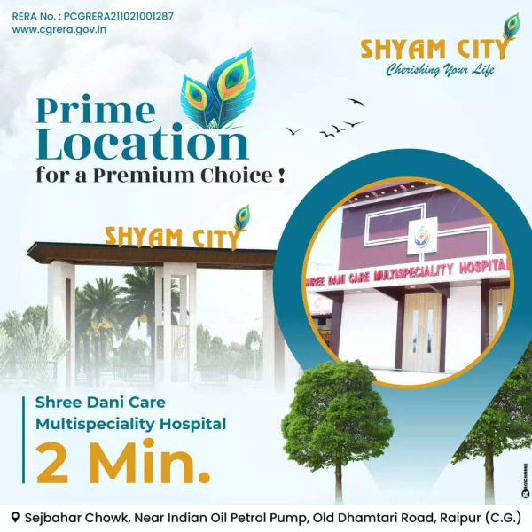  Residential Plot 1000 Sq.ft. for Sale in Sejbahar, Raipur