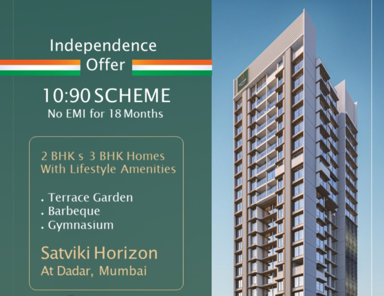 2 BHK Apartment 700 Sq.ft. for Sale in Dadar, Mumbai