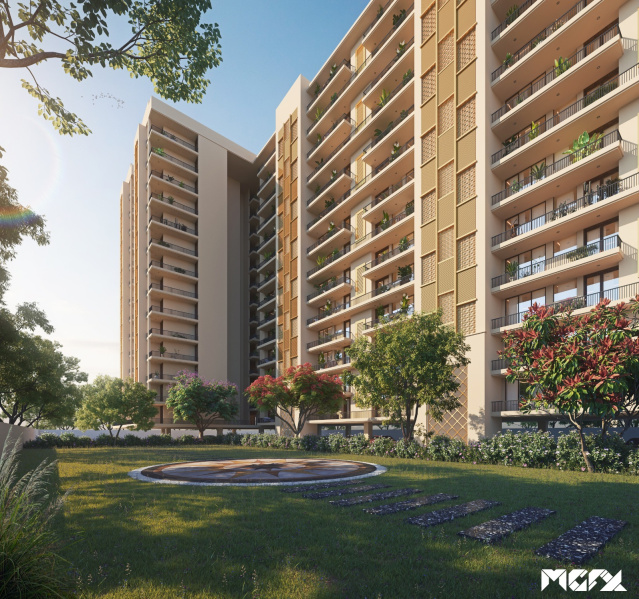 3 BHK Apartment 1995 Sq.ft. for Sale in Highland Marg, Zirakpur