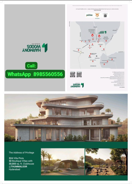  200 Sq. Yards Residential Plot for Sale in Thummaloor, Hyderabad