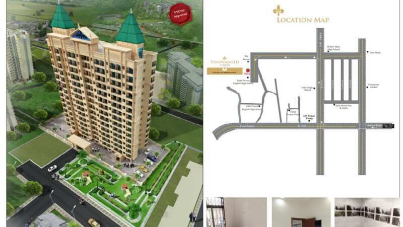 1 BHK Builder Floor 685 Sq.ft. for Sale in Samel Pada, Nalasopara West, Mumbai