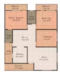 3 BHK Flat for Sale in Kumaraswamy Layout, Bangalore