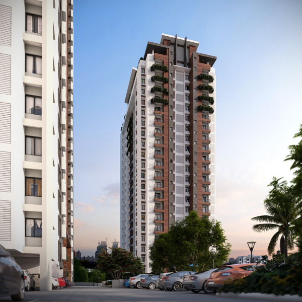 3 BHK Apartment 1370 Sq.ft. for Sale in Kottara Chowk, Mangalore