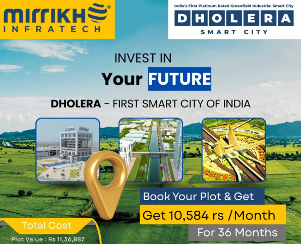  126 Sq. Yards Residential Plot for Sale in Dholera, Ahmedabad