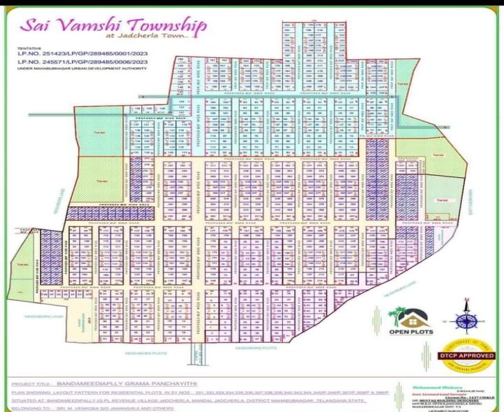  Residential Plot 216 Sq. Yards for Sale in Jadcherla, Mahbubnagar