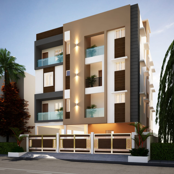 3 BHK Residential Apartment 1050 Sq.ft. for Sale in Selaiyur, Chennai
