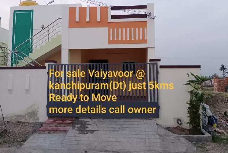 2 BHK House 1051 Sq.ft. for Sale in Vaiyavoor, Kanchipuram