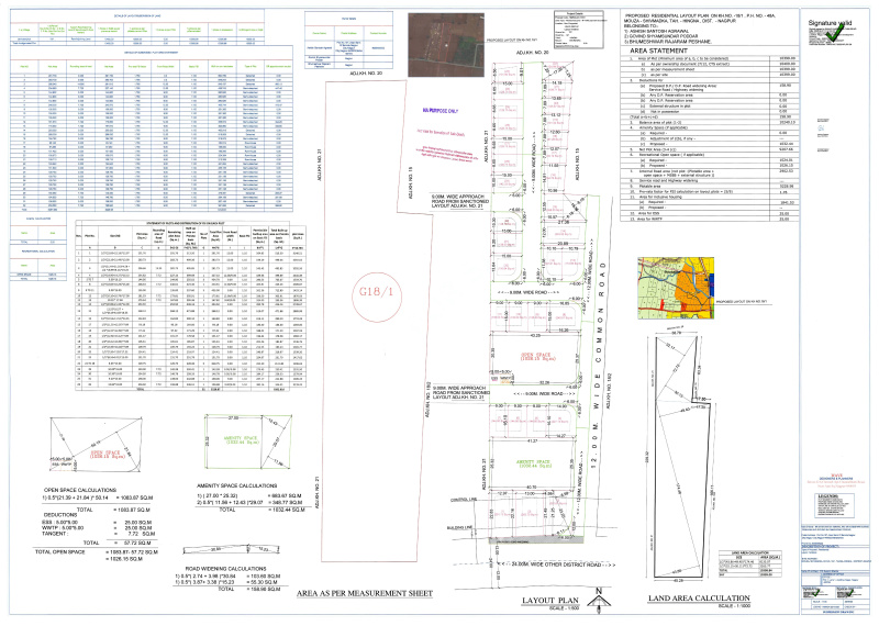  Residential Plot 1340 Sq.ft. for Sale in Gumgaon, Nagpur