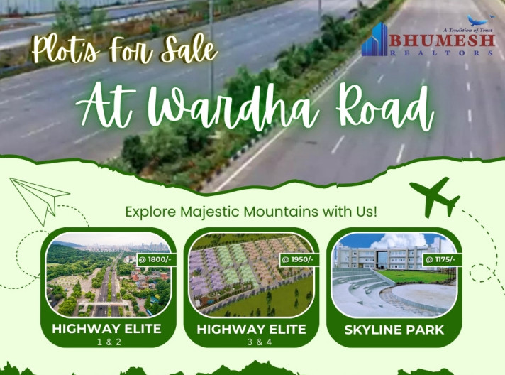  Residential Plot 1100 Sq.ft. for Sale in Wardha Road, Nagpur