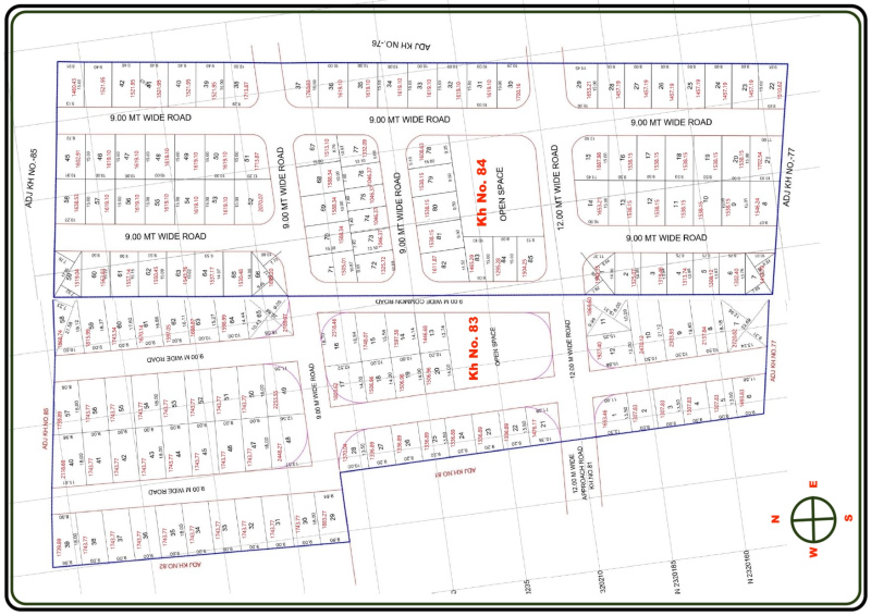  Residential Plot 1800 Sq.ft. for Sale in Wardha Road, Nagpur