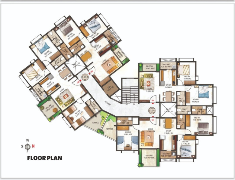  Business Center 600 Sq.ft. for Rent in Gangapur Road, Nashik