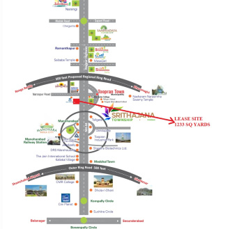  Commercial Land for Rent in Tupran, Medak
