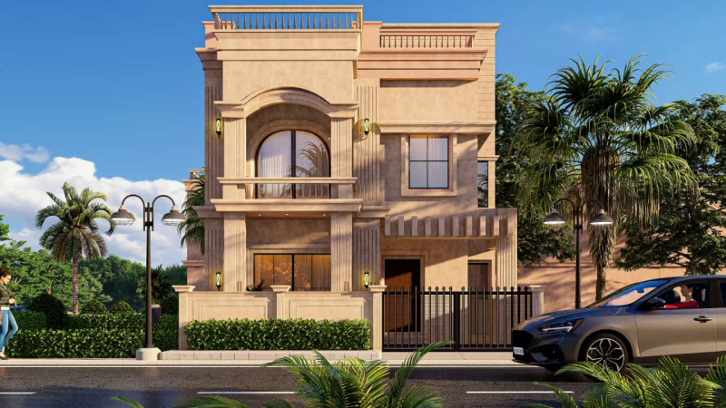 3 BHK Villa 1012 Sq.ft. for Sale in VIP Road, Vrindavan
