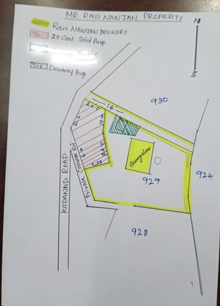  72 Cent Residential Plot for Sale in Kotagiri, Nilgiris