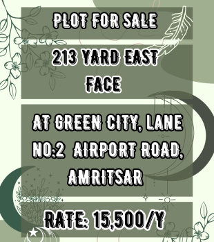  Residential Plot for Sale in Airport Road, Amritsar