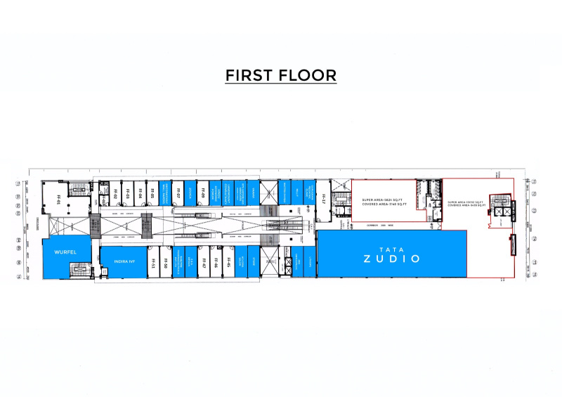  10092 Sq.ft. Commercial Shop for Rent in Mayfield Garden, Gurgaon