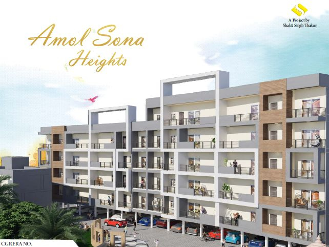 3 BHK 867 Sq.ft. Apartment for Sale in Sarkanda, Bilaspur