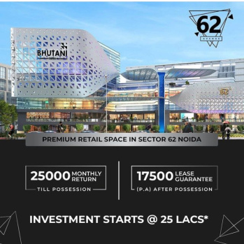 Commercial Shop for Sale in Block C, Sector 62 Noida