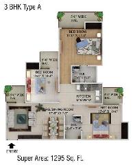 3 BHK Flat for Sale in Sector 68 Noida
