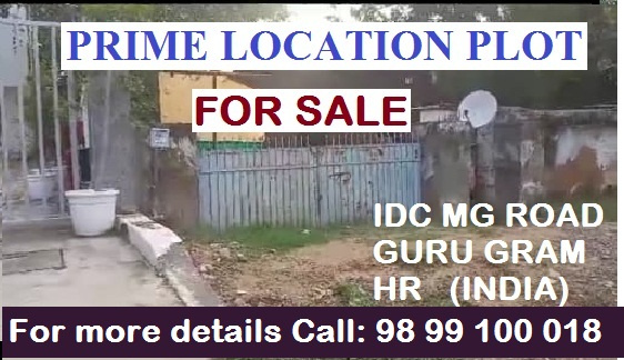 Commercial Land 1013 Sq. Yards for Sale in MG Road