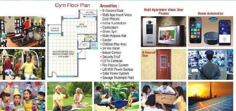 2 BHK Apartment 1067 Sq.ft. for Sale in Besa, Nagpur