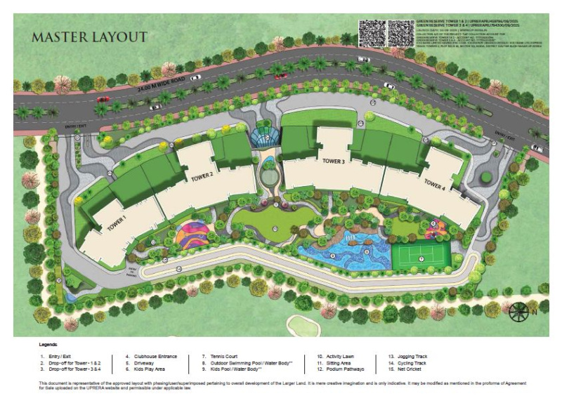5 BHK Apartment 5200 Sq.ft. for Sale in Sector 128 Noida