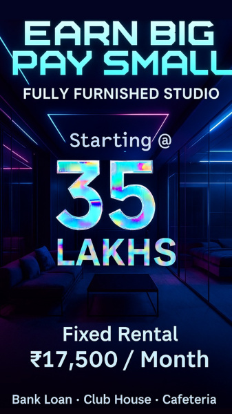 436 Sq.ft. Studio Apartment for Sale in Sector 1 Greater Noida West