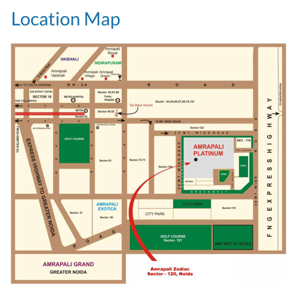 3 BHK 1325 Sq.ft. Apartment for Sale in Sector 120 Noida