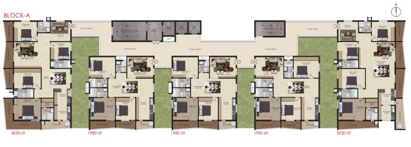 2 BHK Apartment 1125 Sq.ft. for Sale in Patancheru, Hyderabad