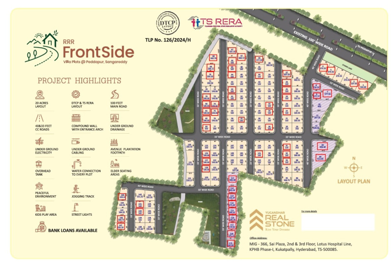  1485 Sq.ft. Residential Plot for Sale in Kandi, Sangareddy