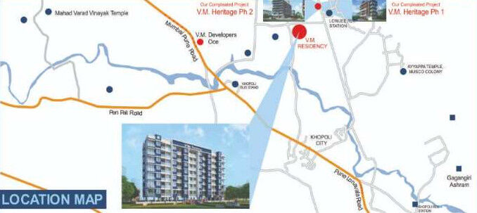 1 BHK Apartment 530 Sq.ft. for Sale in Khopoli, Raigad