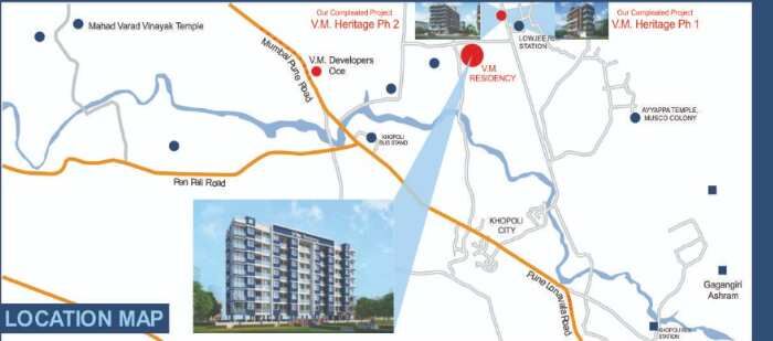 3 BHK Apartment 1200 Sq.ft. for Sale in Khopoli, Raigad
