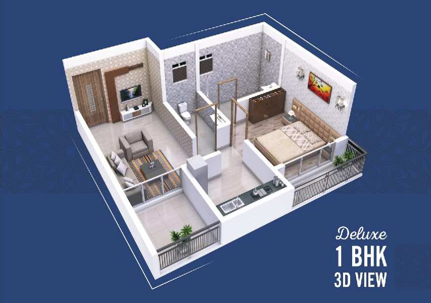 1 BHK 540 Sq.ft. Apartment for Sale in Khopoli, Raigad