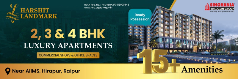 2 BHK 721 Sq.ft. Apartment for Sale in Hirapur, Raipur