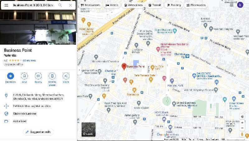  Office Space 710 Sq.ft. for Sale in Chembur Gaothan, Chembur East, Mumbai