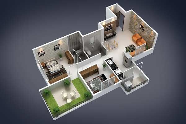 1 BHK Apartment 550 Sq.ft. for Sale in Patil Nagar, Bavdhan, Pune