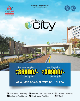  Residential Plot for Sale in Ajmer Road, Jaipur